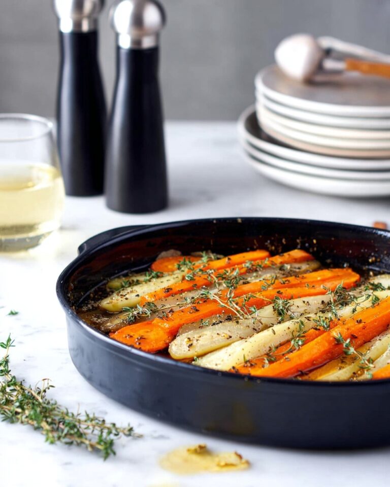 Caramelized Root Vegetable Tarte Tatin Recipe