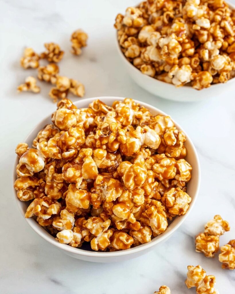 Homemade Caramel Popcorn Recipe