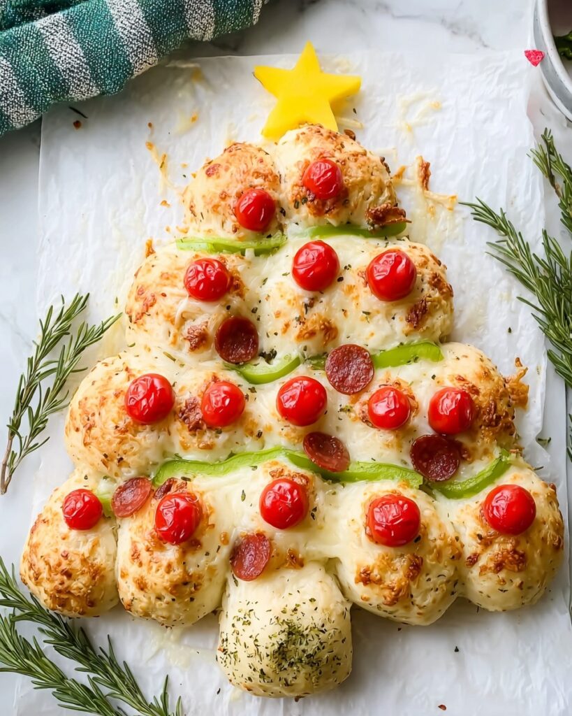 Christmas Tree Pizza Recipe