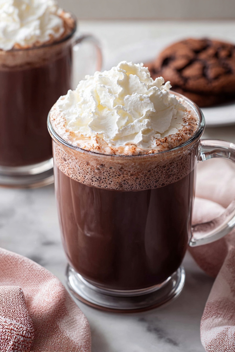 Ultimate Homemade Hot Chocolate Recipe - Serving