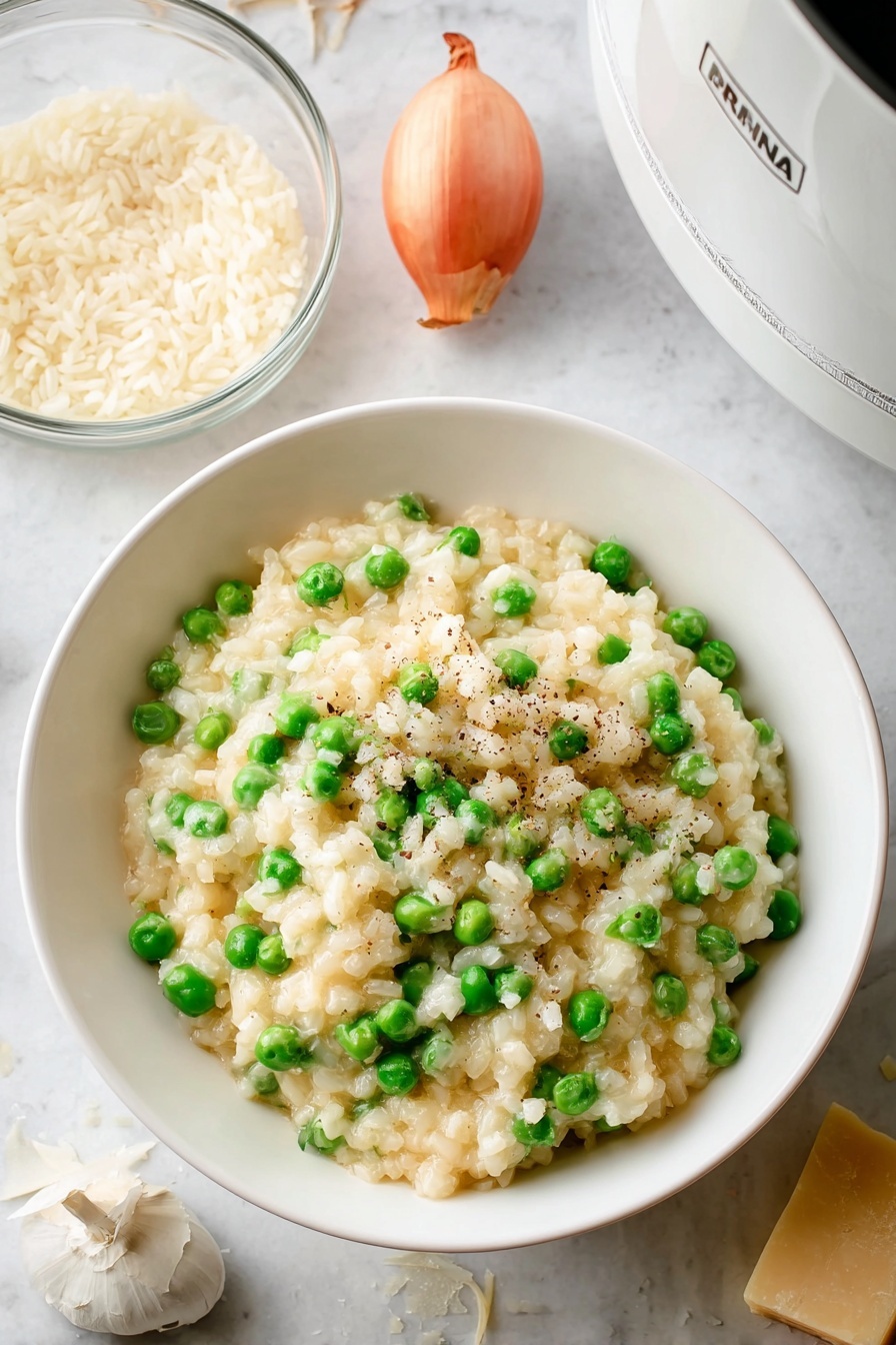 Easy Lemon Risotto in Rice Cooker Recipe - Serving