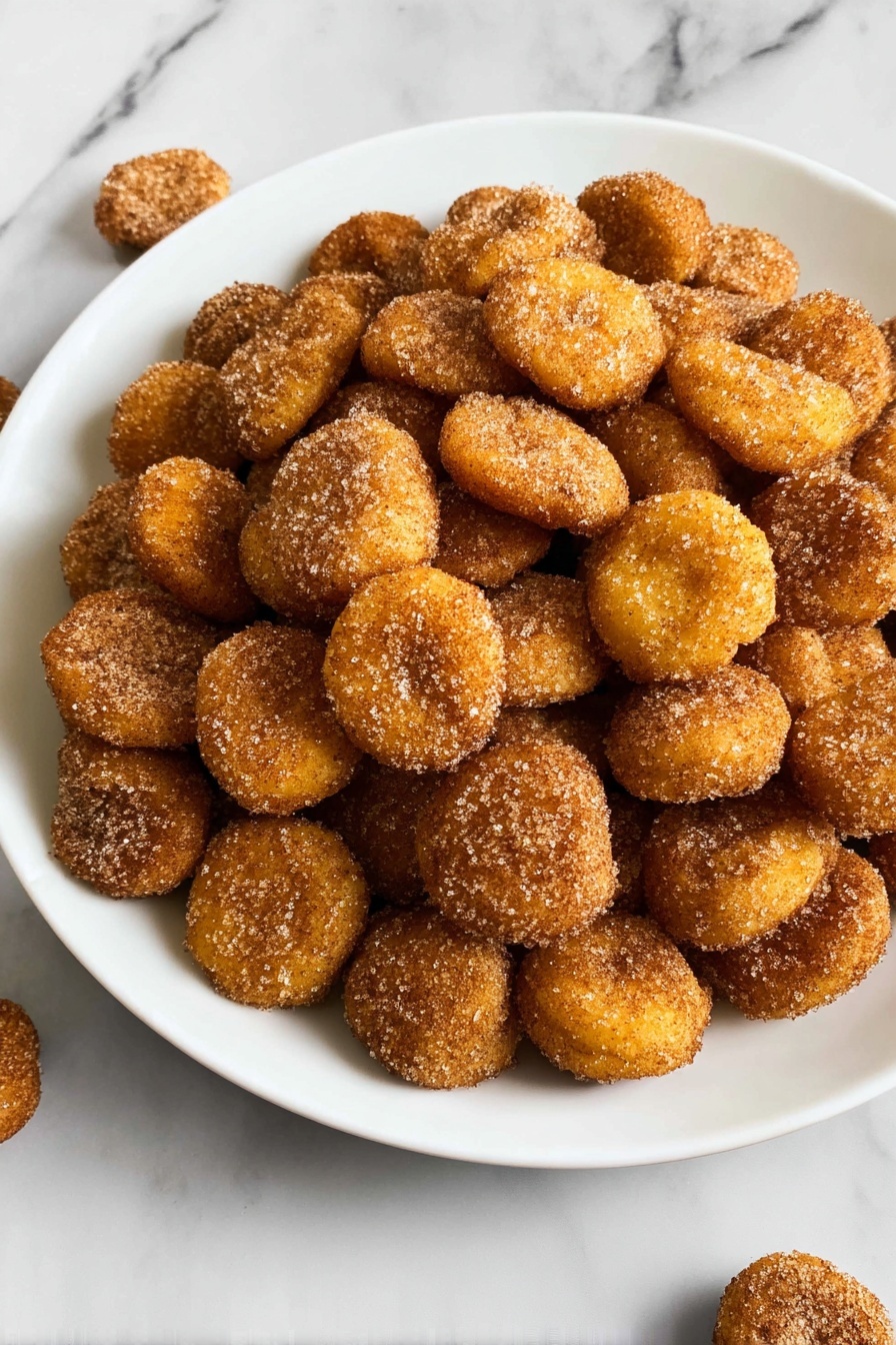 Oyster Cracker Cinnamon Snack Mix Recipe - Serving