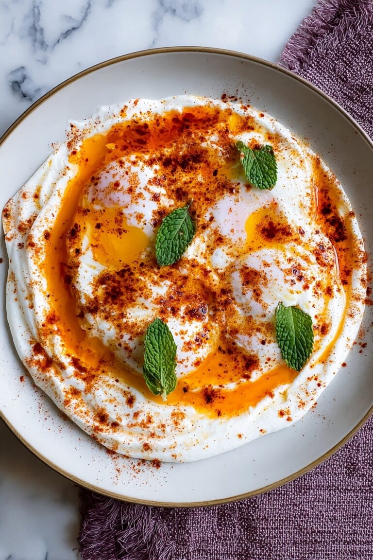 Turkish Eggs with Spiced Yogurt Recipe