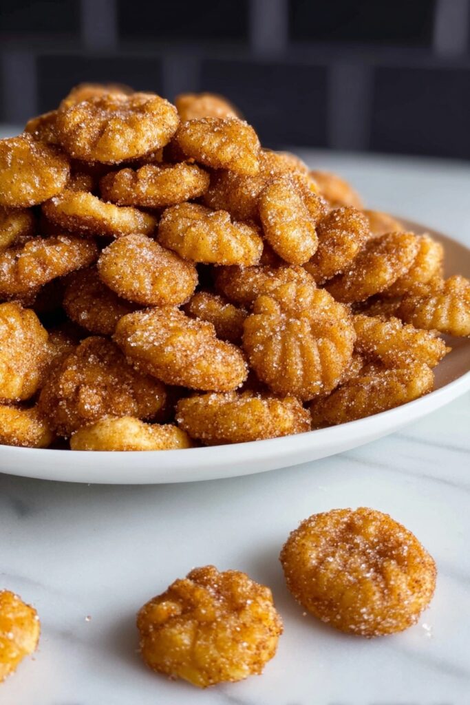 Oyster Cracker Cinnamon Snack Mix Recipe