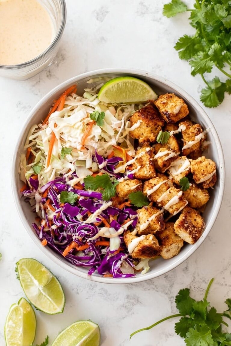 Spicy Fish Taco Bowl Recipe