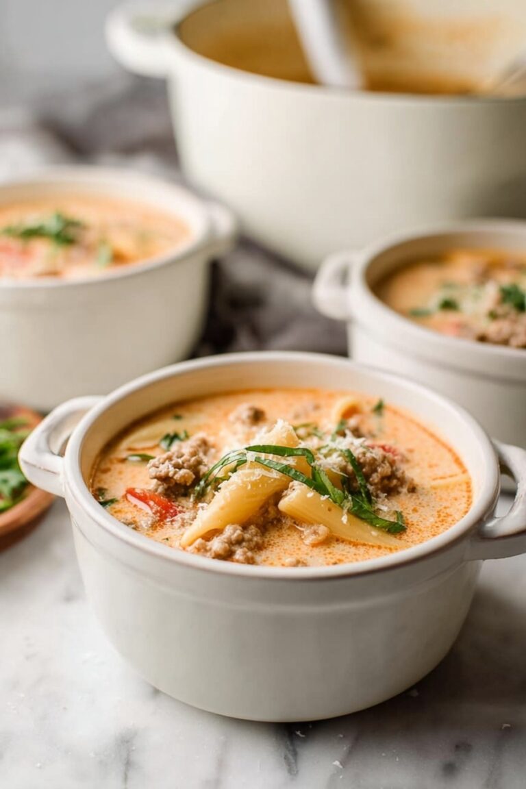 Italian Sausage Soup with Cream Recipe