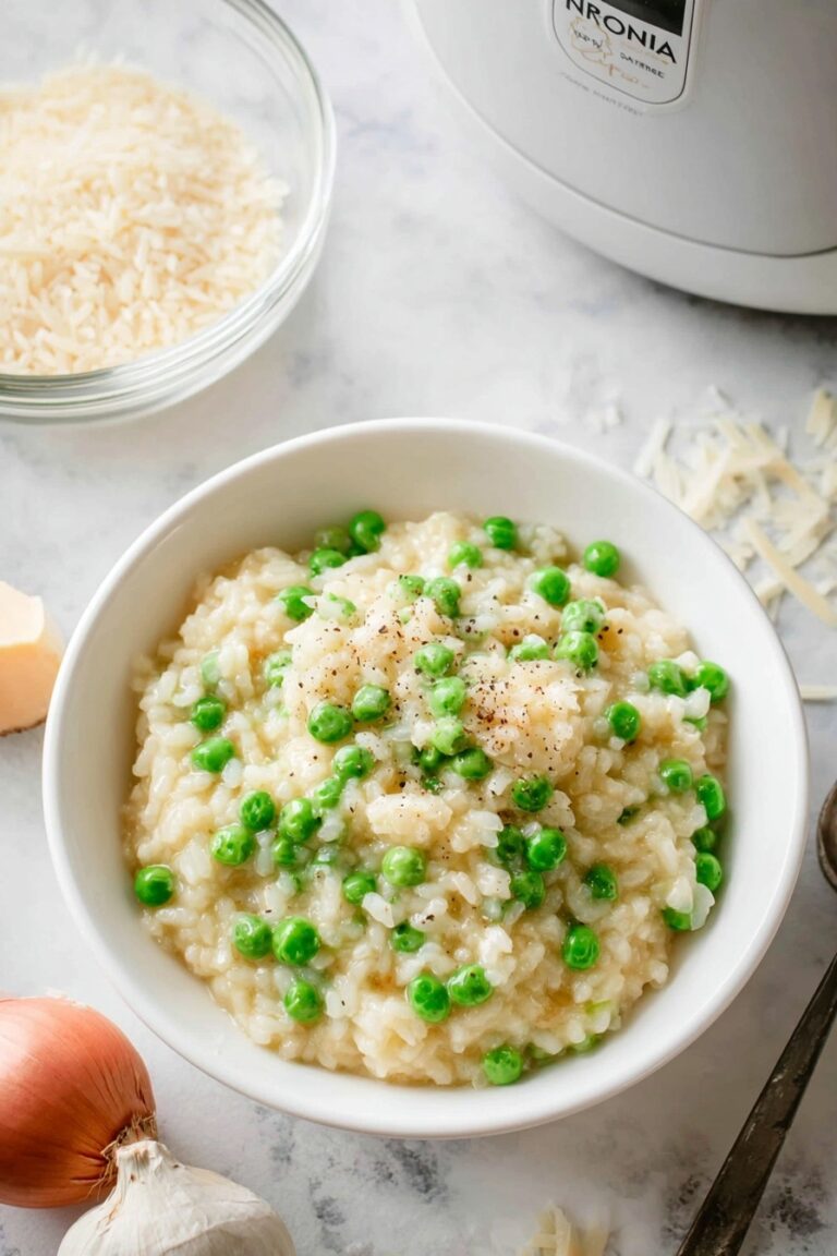 Easy Lemon Risotto in Rice Cooker Recipe