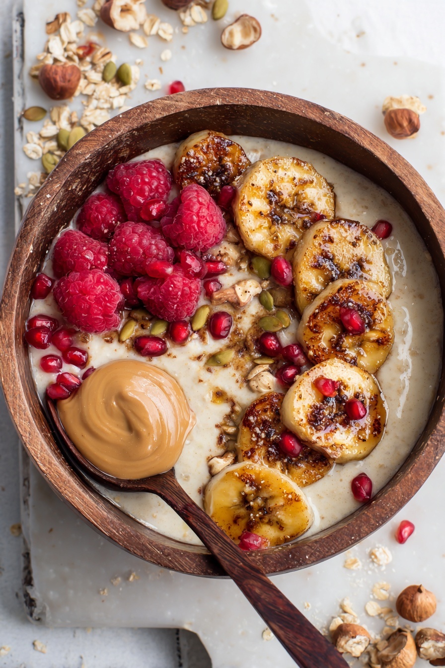 Caramelized Banana Oatmeal Delight Recipe