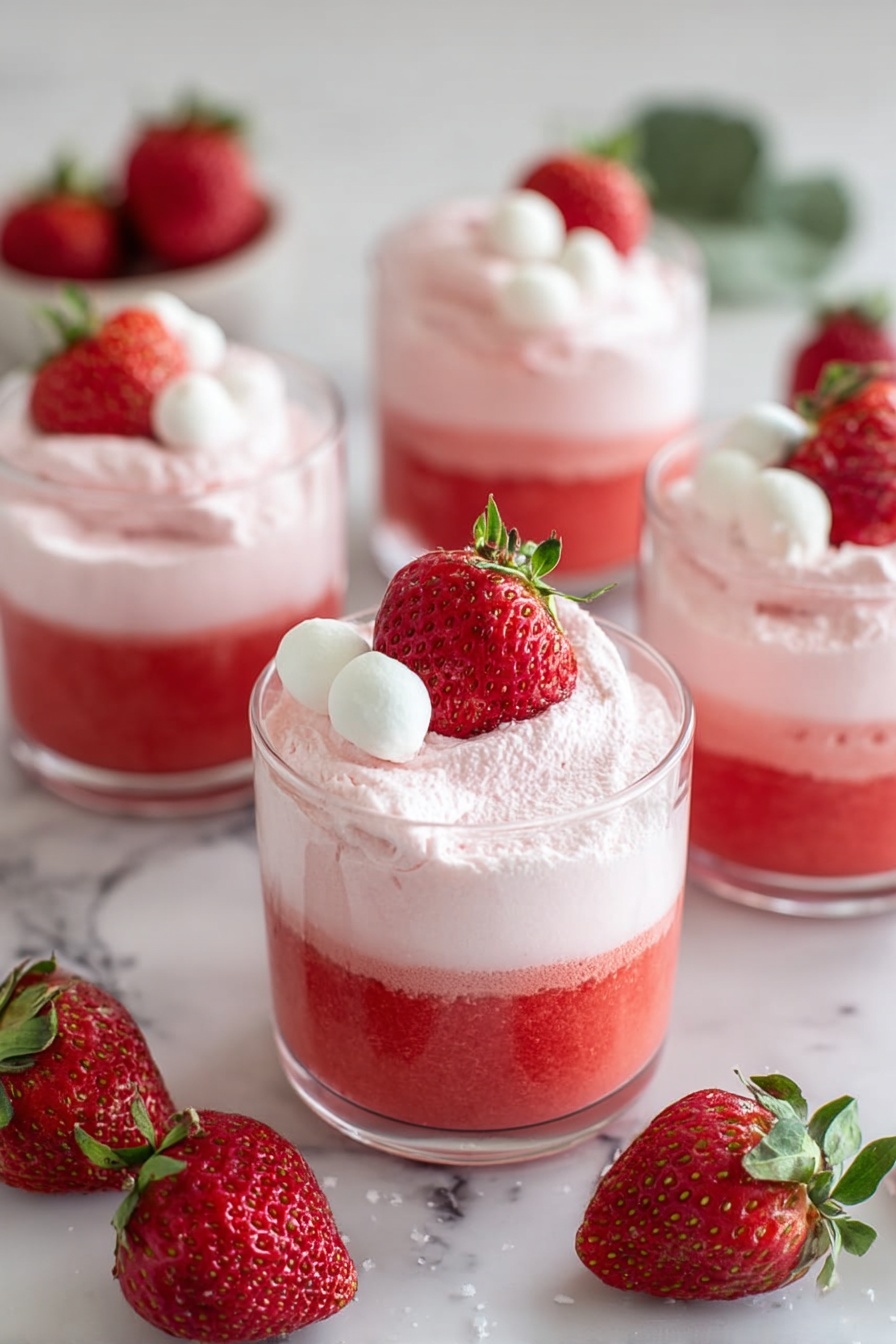 Fresh Strawberry Mousse Recipe