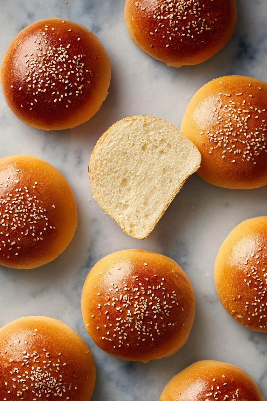 Homemade Hamburger Buns Recipe