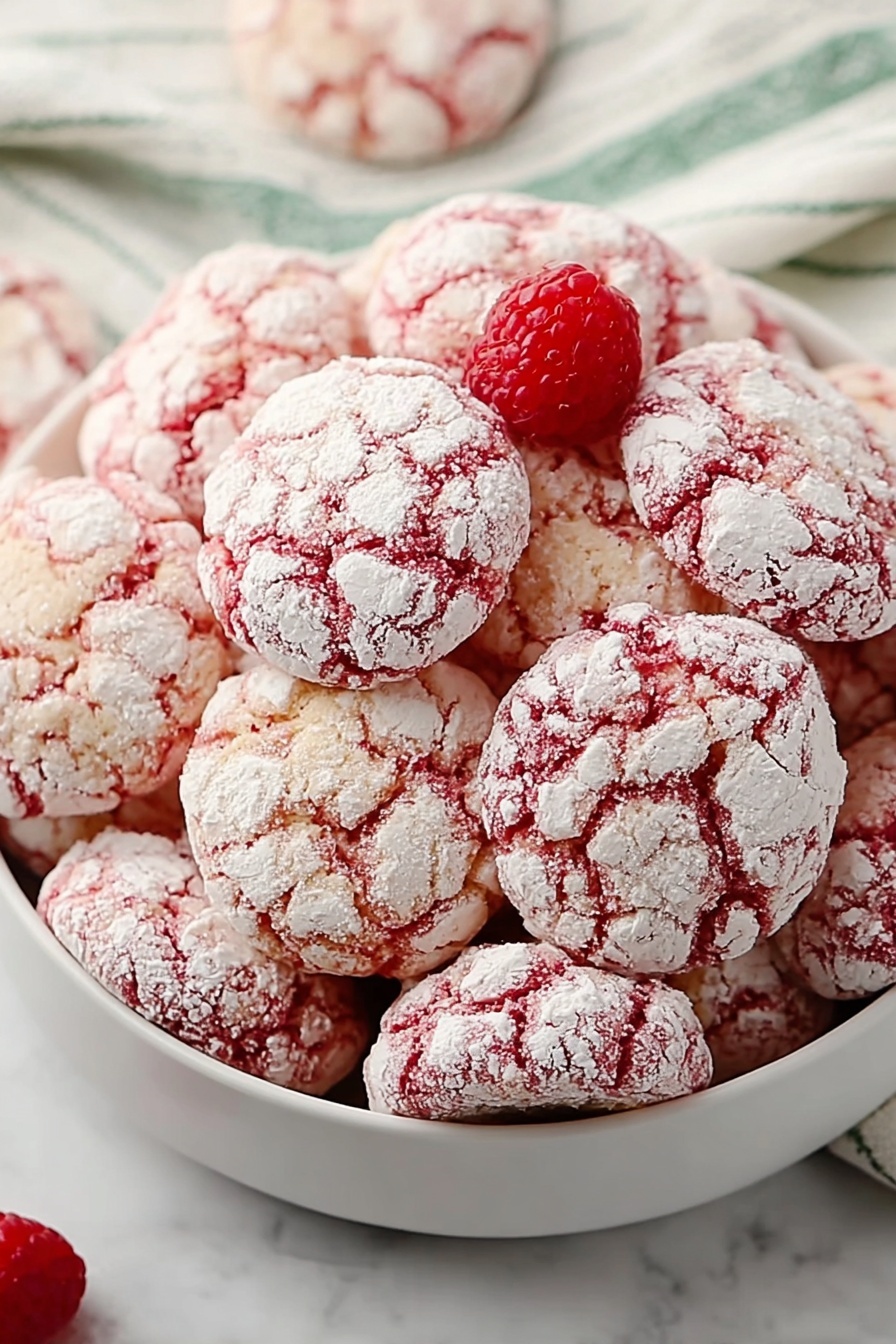 Raspberry Sugar Cookies Recipe - Serving