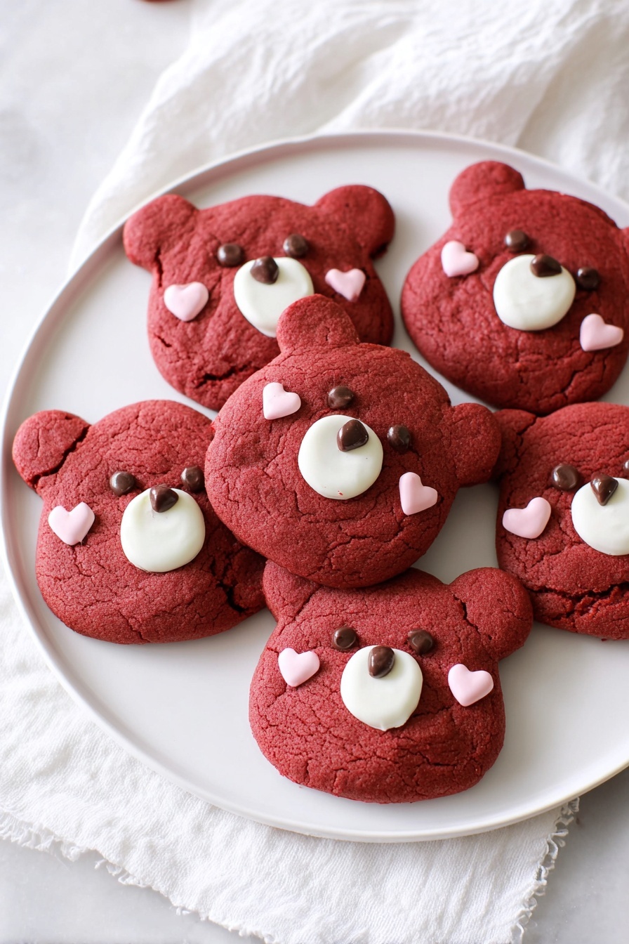 Red Velvet Bear Cookies Recipe