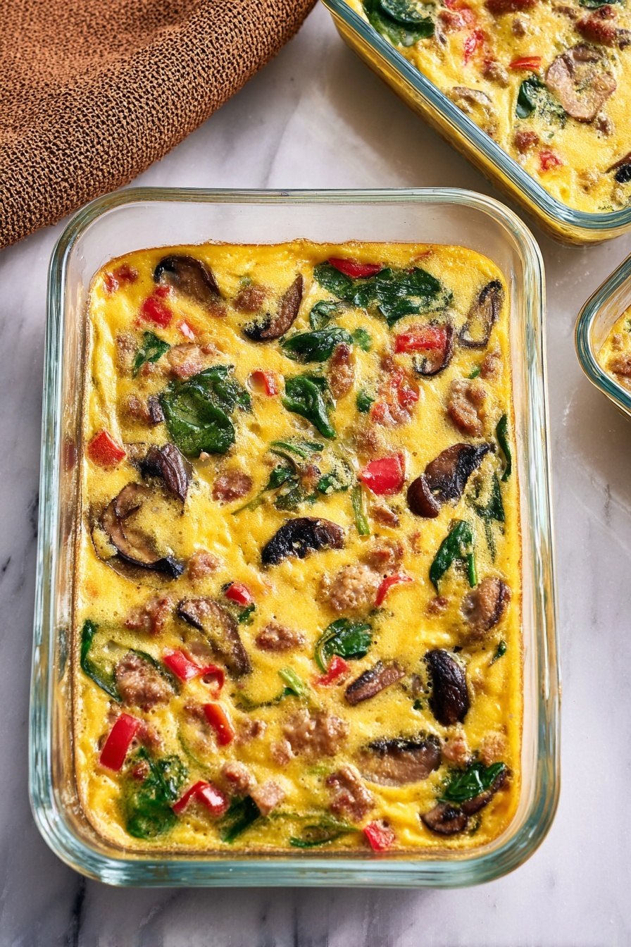 Healthy Breakfast Egg Muffins Recipe