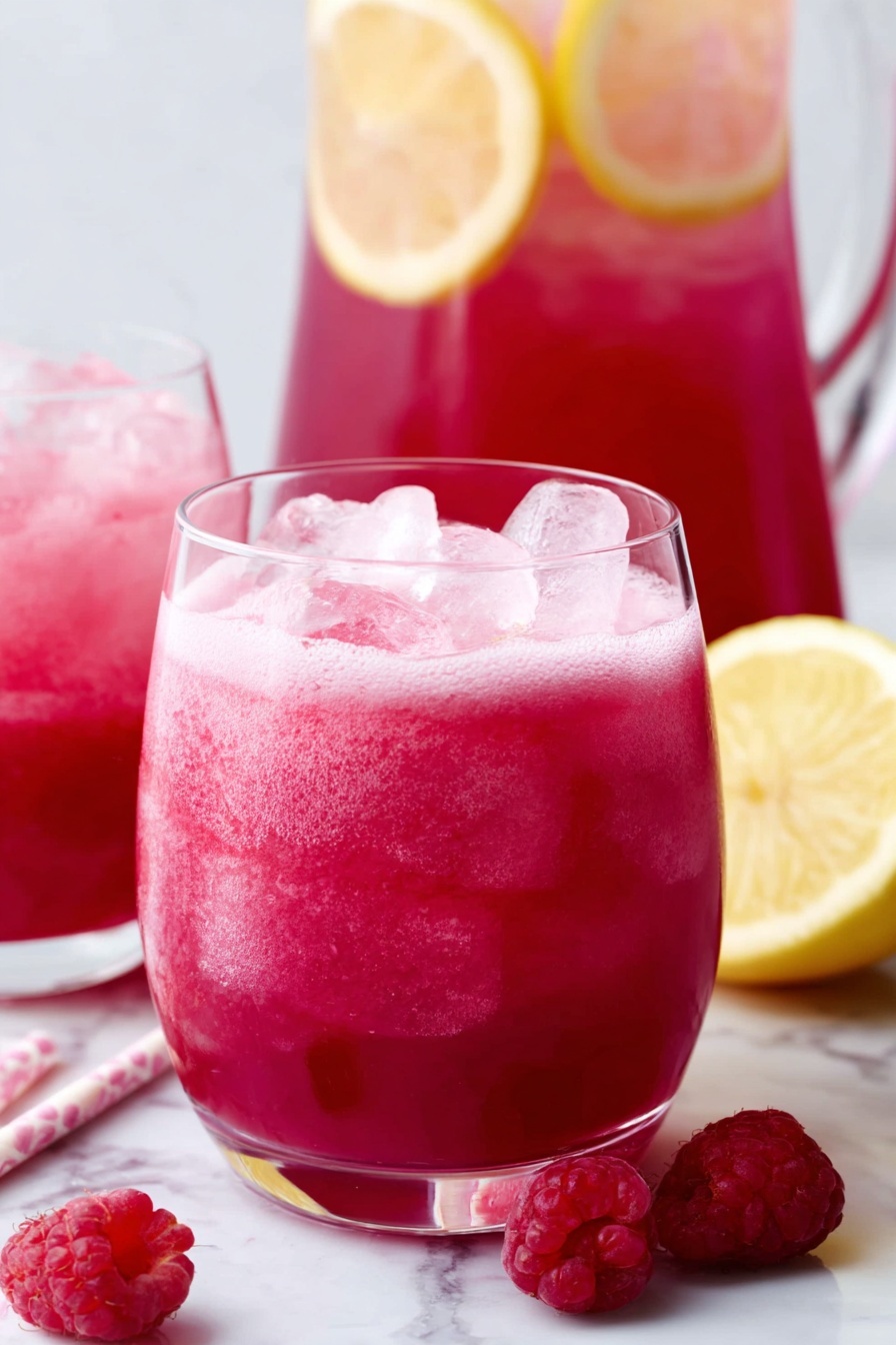 Baby Shower Raspberry Lemonade Punch Recipe
