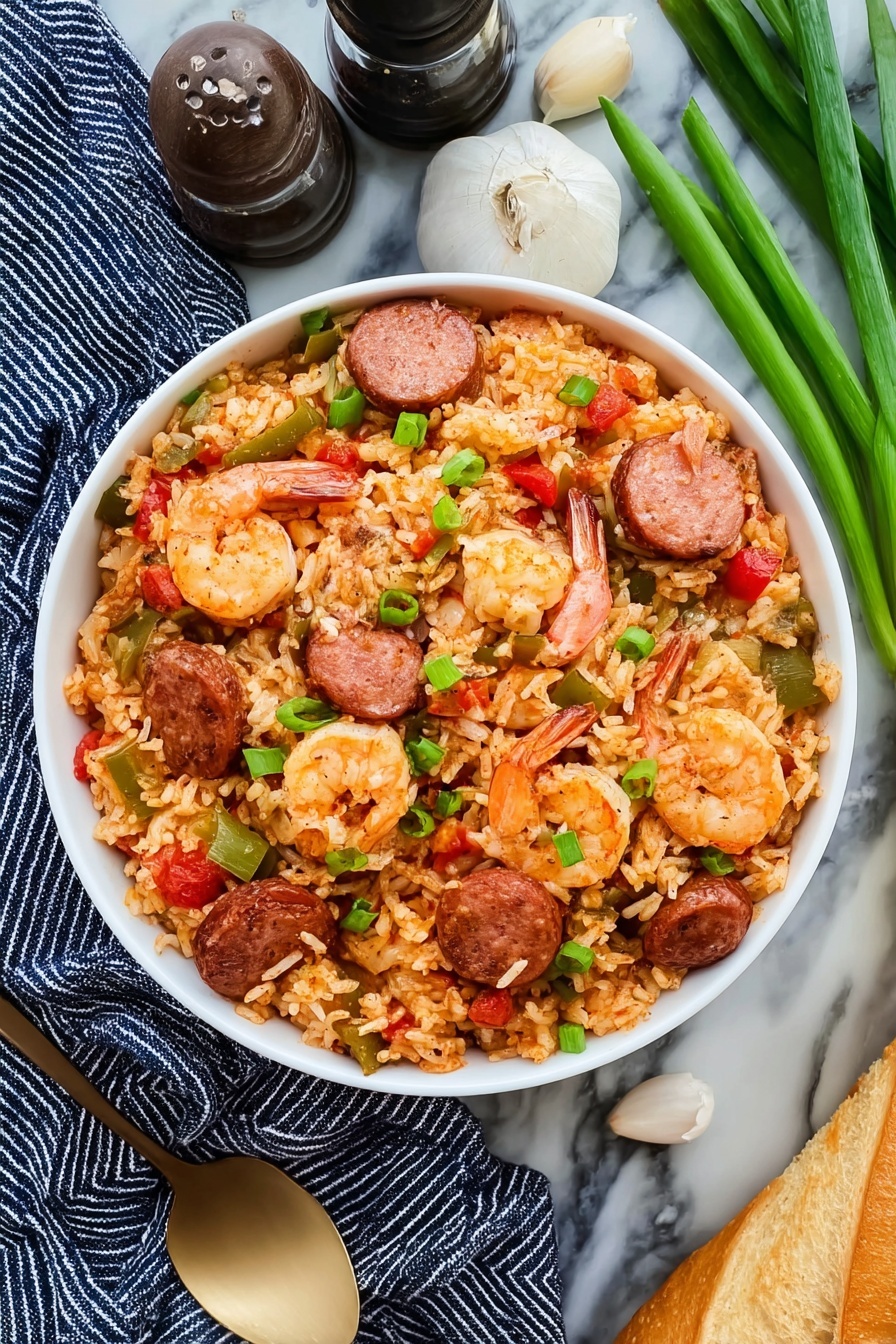 Easy Instant Pot Jambalaya Recipe - Serving