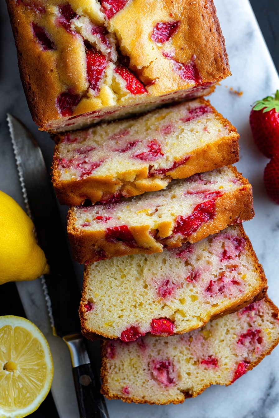 Strawberry Lemonade Bread Recipe