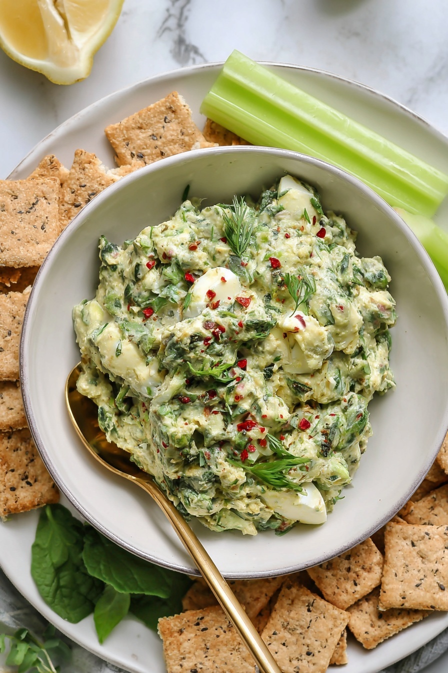 Herby Avocado Egg Salad Recipe